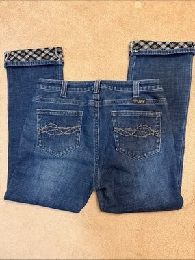 Cowgirl Tuff Women’s Flannel Lined Boot Cut Jeans
